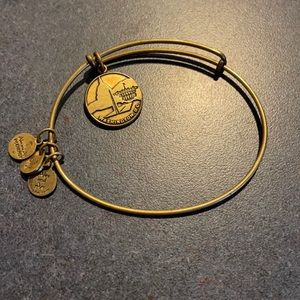 Alex and Ani Bracelet Washington DC in Gold